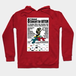 8th Annual Concert for Autism flyer Tshirt 2015 Hoodie